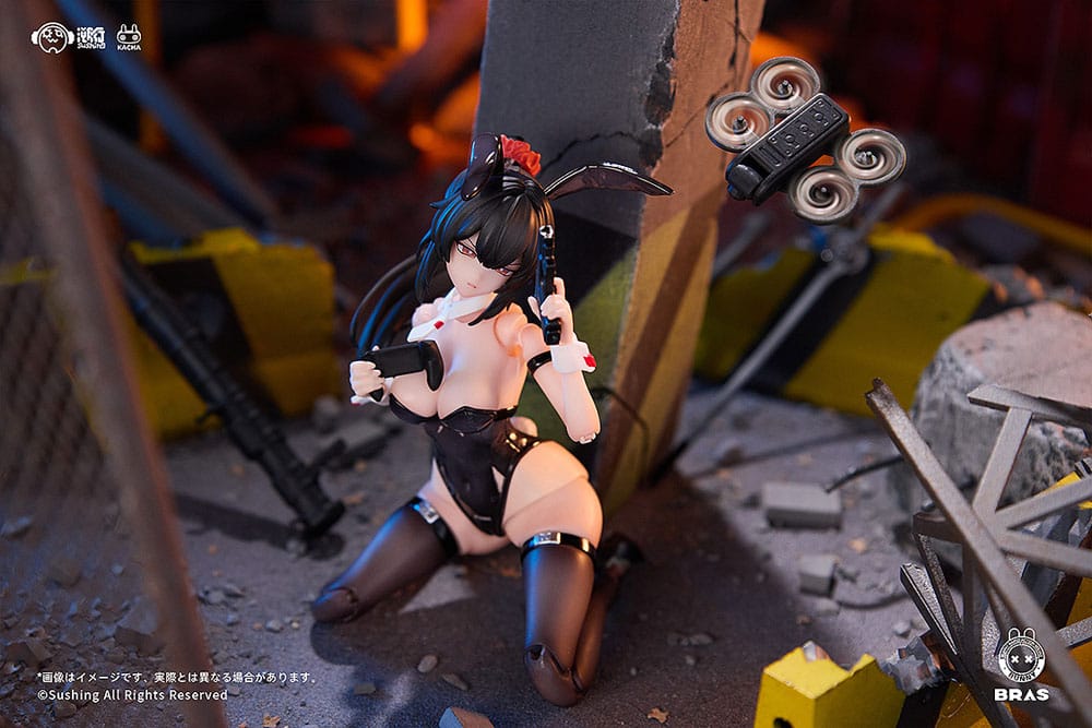 Bunny Rapid Action Squad figurine 1/12 Attacker Runa 16 cm