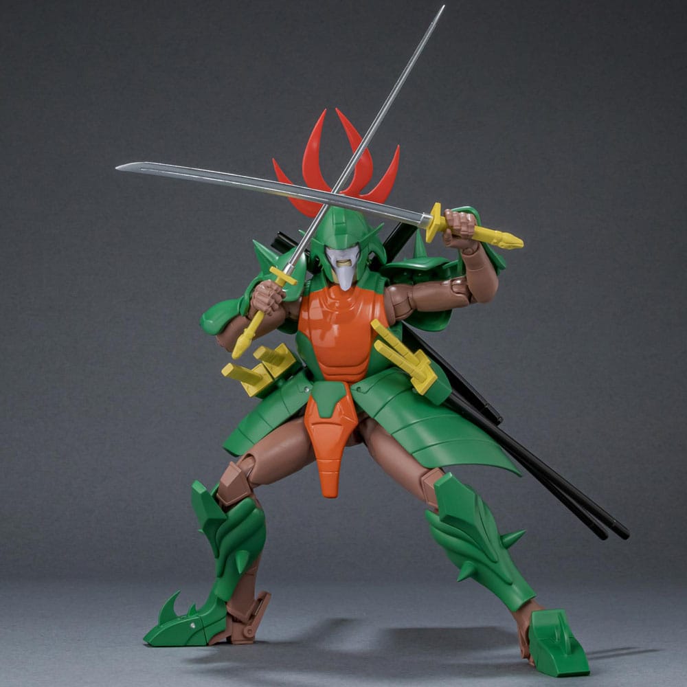 Chou-Dan-Kadou Yoroiden-Samurai Troopers figurine Doku Mashou Naaza 15 cm