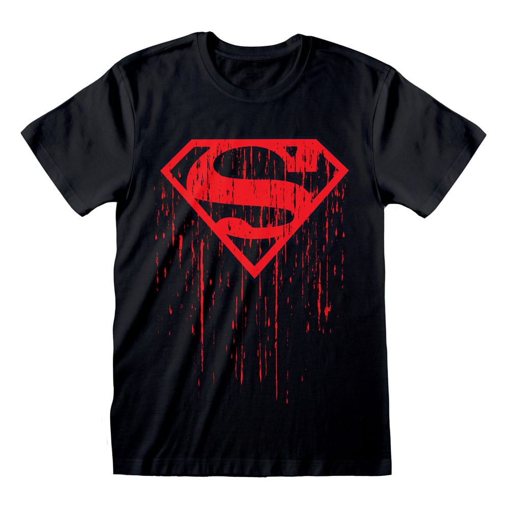 Superman T-Shirt Dripping Symbol (L)
