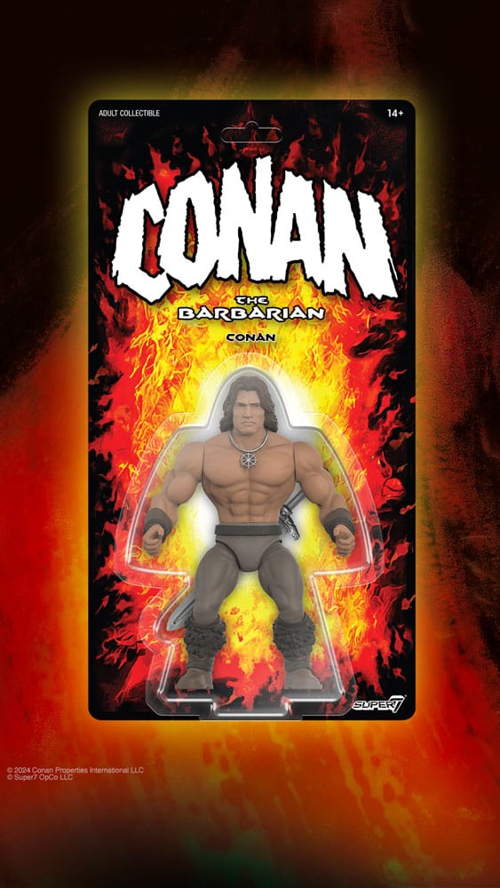 Conan le Barbare 1982 série 1 figurine Vintage Collection Conan 14 cm