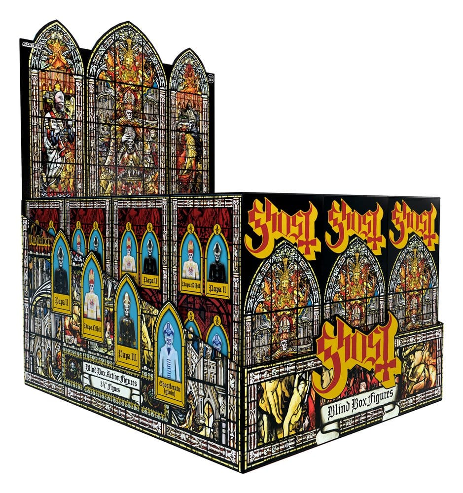 Ghost ReAction figurines Wave 01 Blind Box 10 cm Display (12)