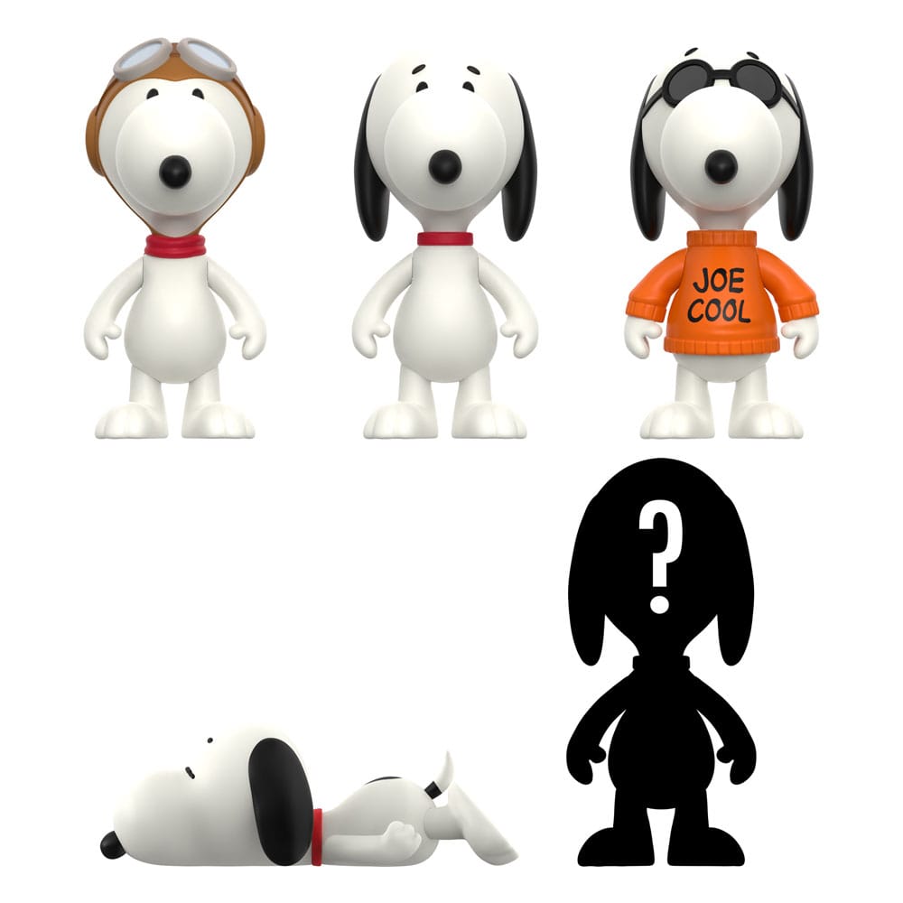 Peanuts présentoir boîte-mystère figurines ReAction Wave 06 So Many Snoopies! 10 cm (12)