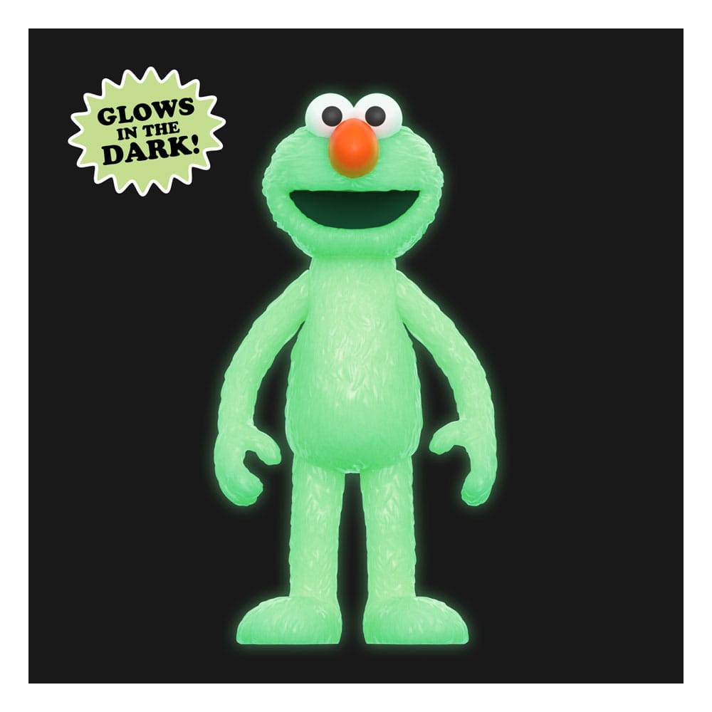 1, Rue Sésame présentoir boîte-mystère figurines ReAction Wave 04 Elmo 10 cm (12)