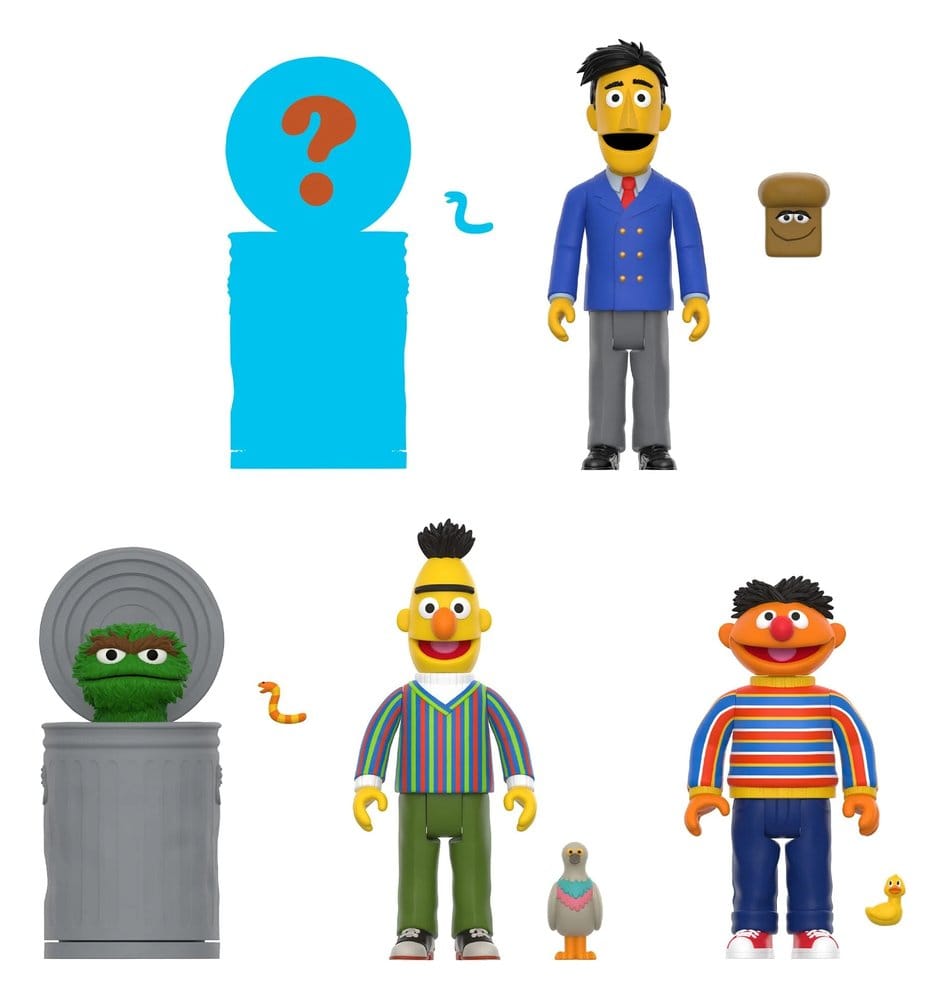 1, Rue Sésame figurine Blind Box Wave 3 Display (12)