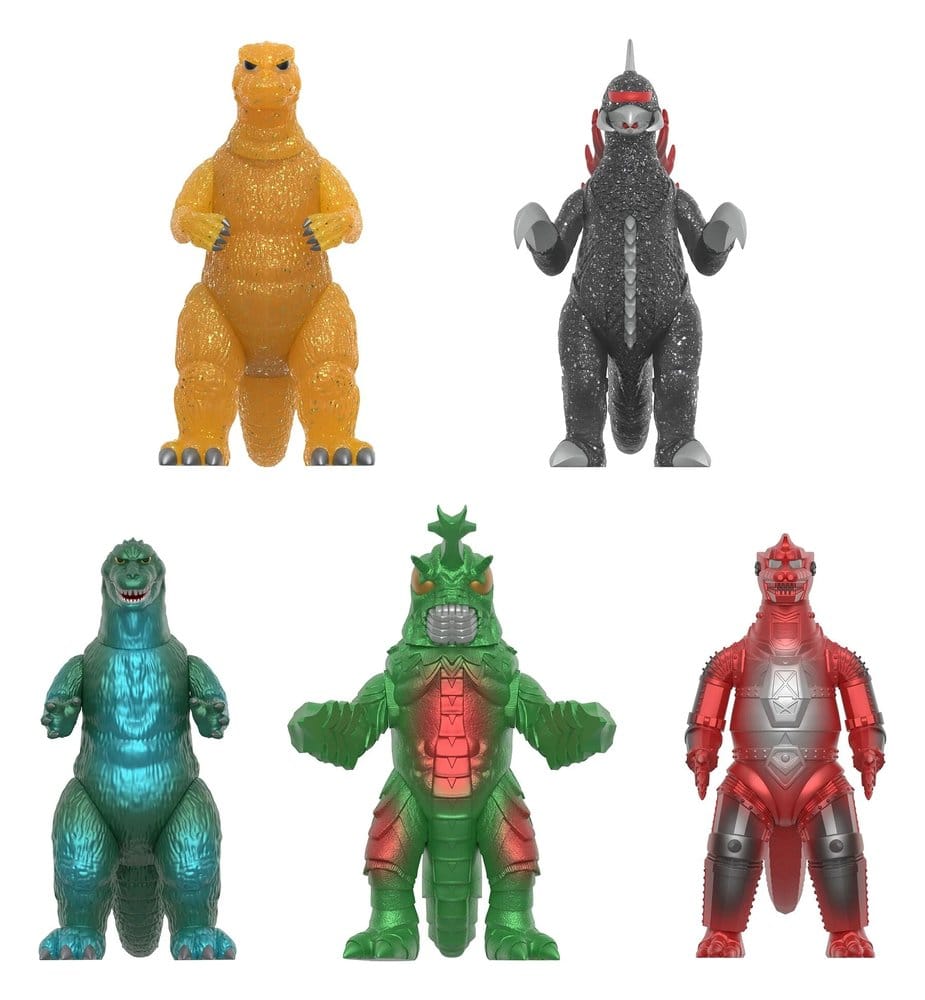 Godzilla Toho (Metallic) figurine Blind Box Wave 5 Display (12)