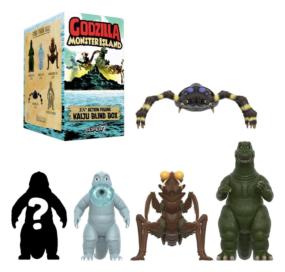 Godzilla Toho (Monster Island) figurine Wave 13 Blind Box Display (12)