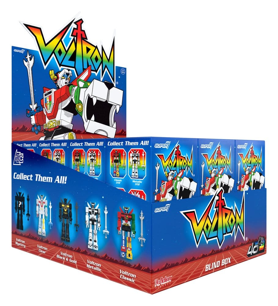 Voltron figurines mini Blind Box 10 cm (12)