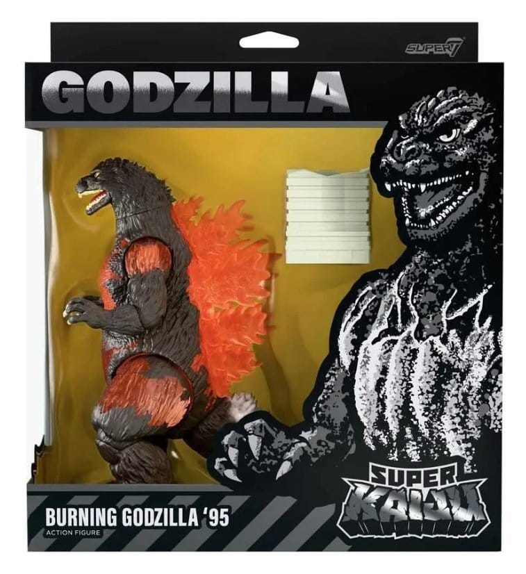 Godzilla Toho Super Kaiju figurine Wave 02 Burning Godzilla '95