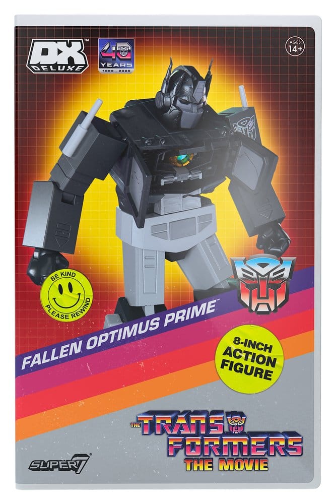 Transformers Deluxe figurine Wave 02 Dead Optimus Prime (VHS, The Movie)