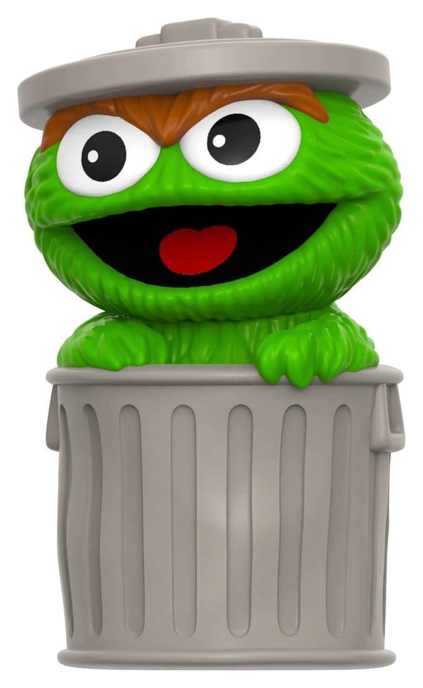 1, Rue Sésame figurine Soft Vinyl Fun! Fun! Wave 01 - Oscar the Grouch 18 cm