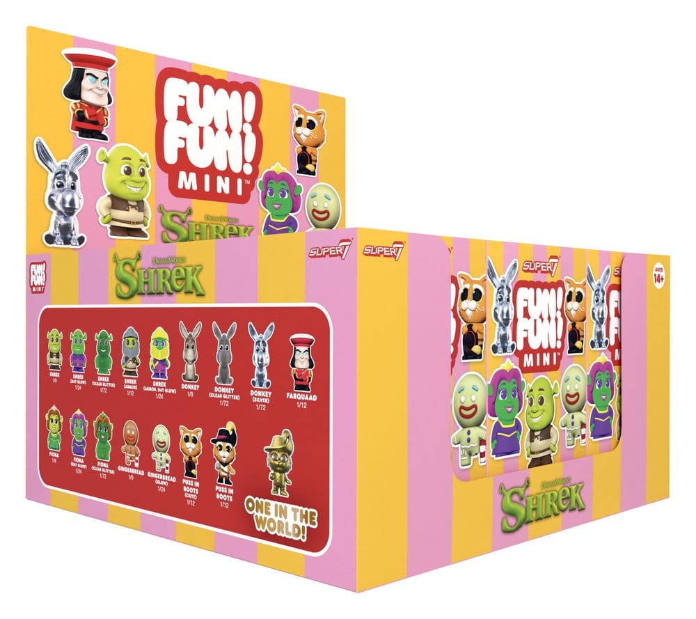 Shrek Fun! Fun! figurines mini Wave 01 Blind Box Display (9)