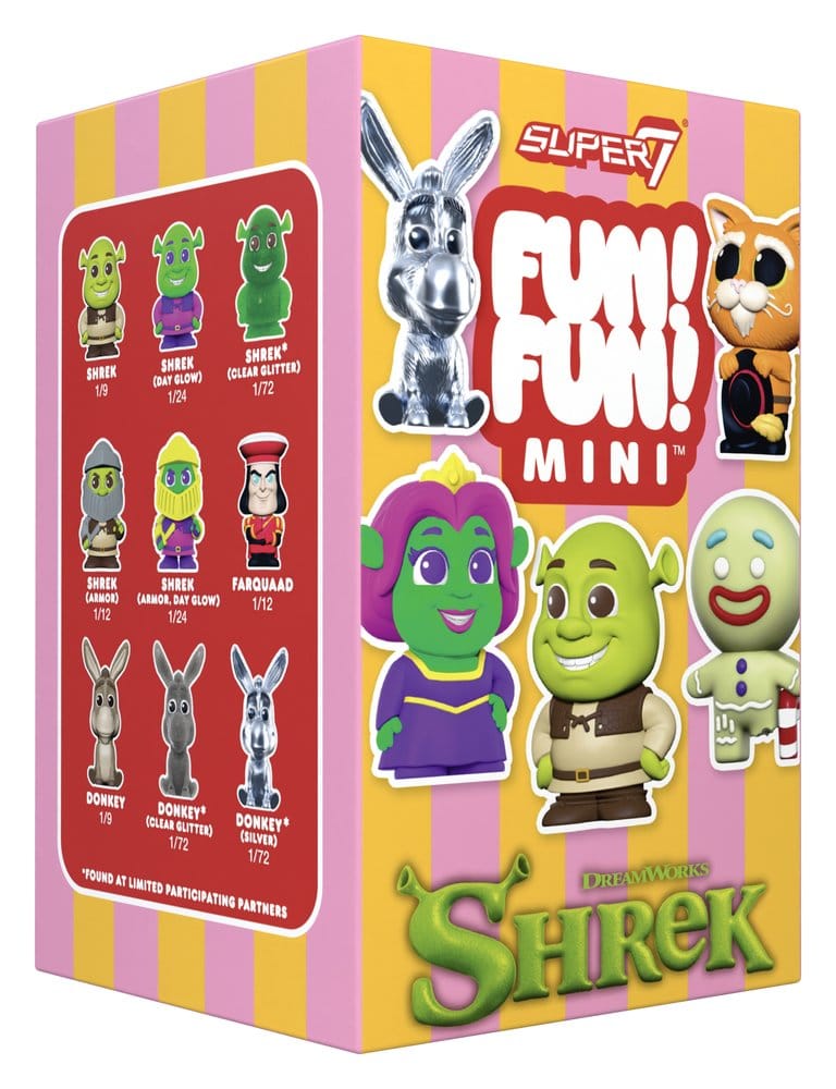 Shrek Fun! Fun! figurines mini Wave 01 Blind Box Display (9)