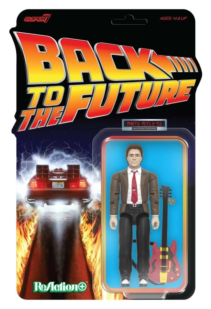 Retour vers le futur Figurine ReAction+ Wave 01 - Marty McFly '55 4 cm