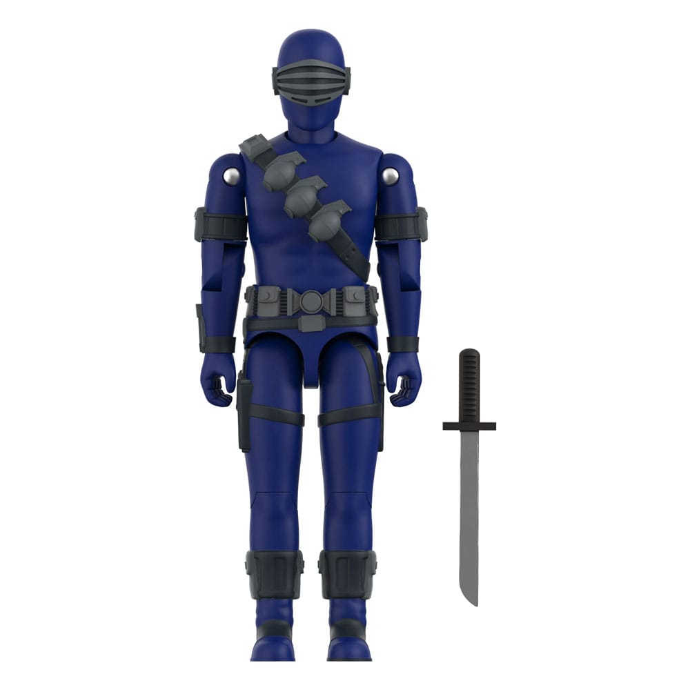 GI Joe Wave 3 figurine ReAction+ Snake Eyes (Cartoon) 10 cm