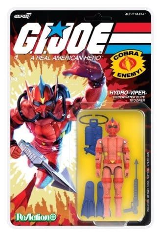 GI Joe Wave 07 figurine ReAction+ Hydro Viper (Comic) 10 cm