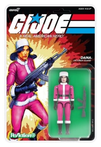 GI Joe Wave 07 figurine ReAction+ Daina (Cartoon) 10 cm