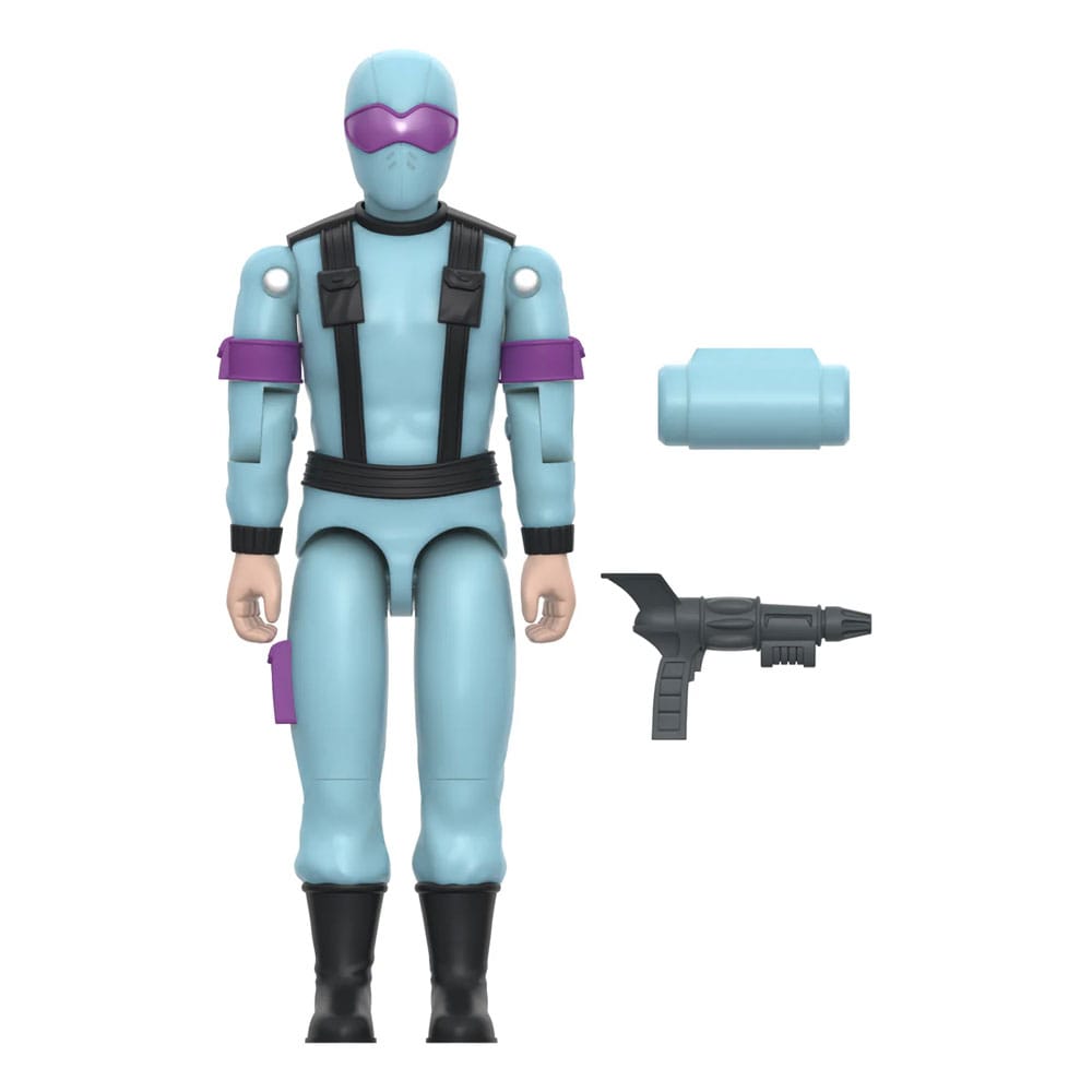 GI Joe Wave 6 figurine ReAction+ Snake Eyes (Red Glow, Crystal Poison) 10 cm