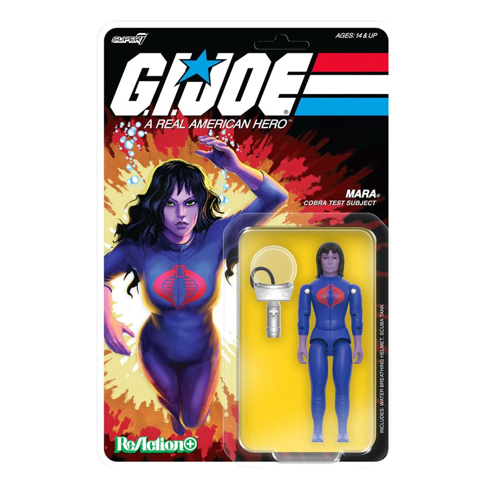 GI Joe Wave 6 figurine ReAction+ Mara 10 cm