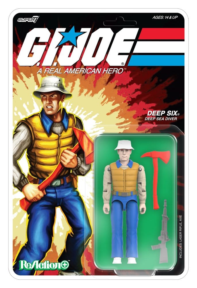 G.I. Joe (Comic) ReAction+ figurine Wave 09 Deep Six