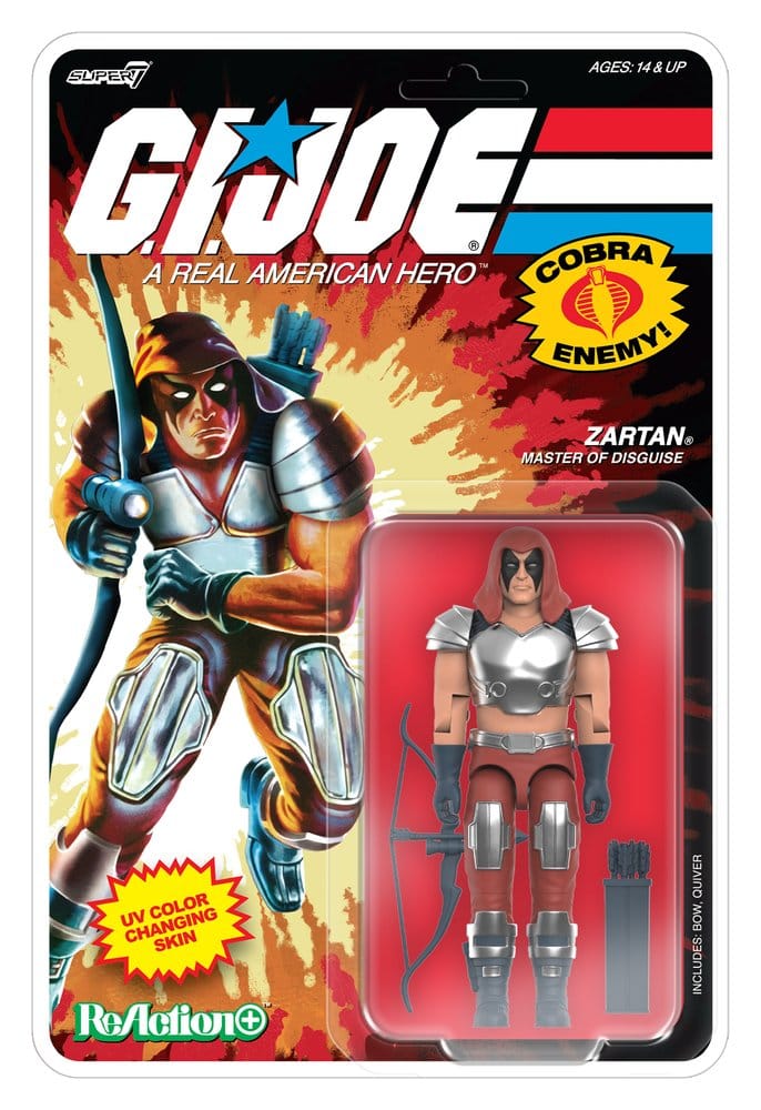 G.I. Joe (Comic) ReAction+ figurine Wave 09 Zartan