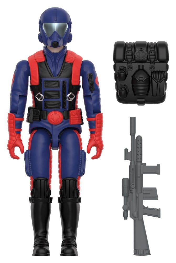 G.I. Joe ReAction+ figurine Wave 09 Cobra Viper Gunner