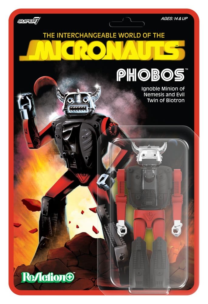 Micronauts ReAction+ figurine Wave 04 Phobos