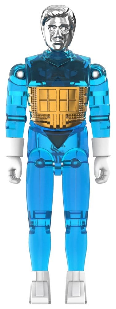 Micronauts figurine ReAction+ Wave 03 Time Traveler (Translucent Blue) 10 cm