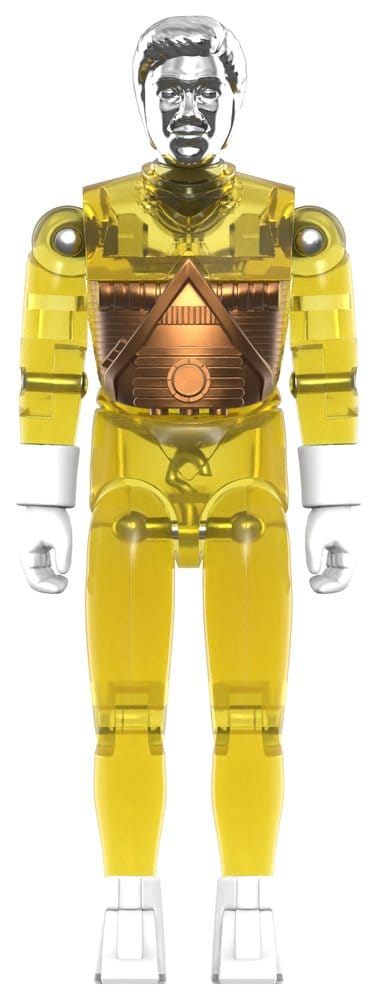 Micronauts figurine ReAction+ Wave 03 Time Traveler (Translucent Yellow) 10 cm