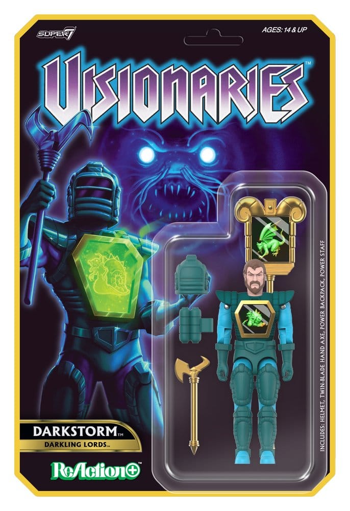 Visionaries ReAction+ figurine Wave 01 Darkstorm