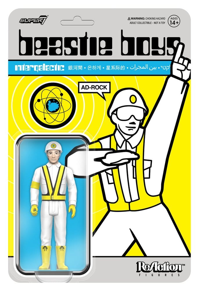 Beastie Boys ReAction figurine Wave 04 Ad-Rock (Intergalactic Crossing Guard)