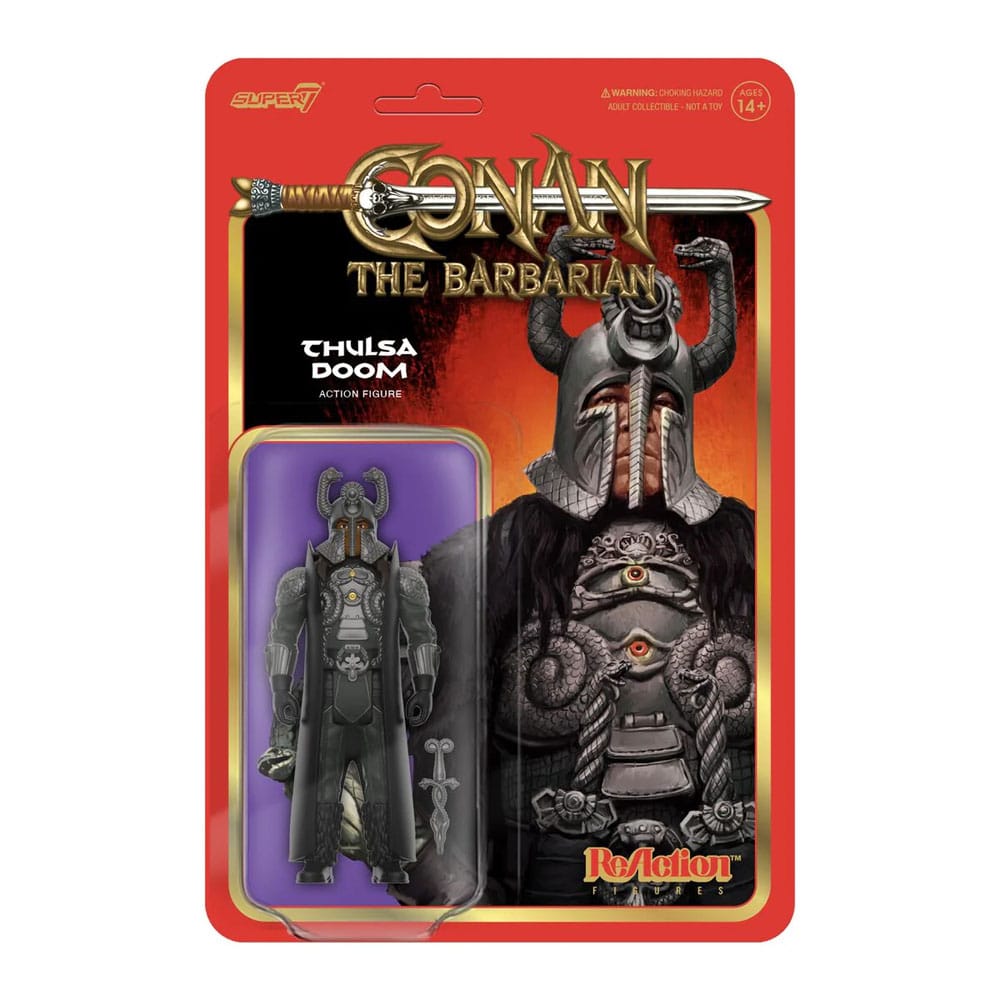 Conan le Barbare figurine ReAction Wave 01 Thulsa Doom 10 cm