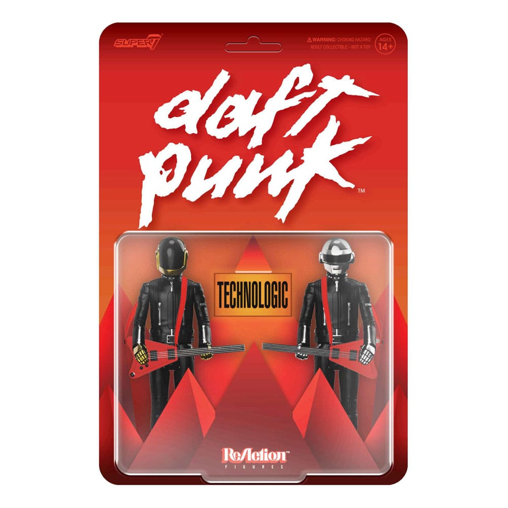 Daft Punk pack 2 figurines ReAction Wave 01 Human After All 10 cm