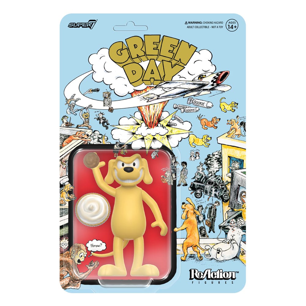 Green Day figurine ReAction Dookie Dog 9 cm