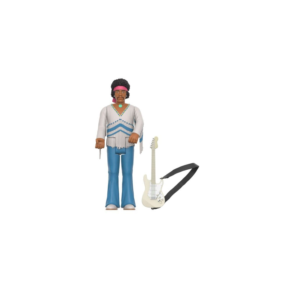 Jimi Hendrix figurine ReAction Jimi Hendrix (Festival) 10 cm