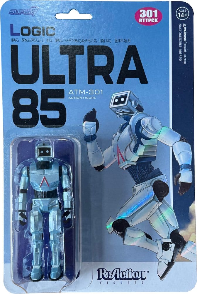 Logic ReAction figurine Wave 02 ATM-301 (Blue)