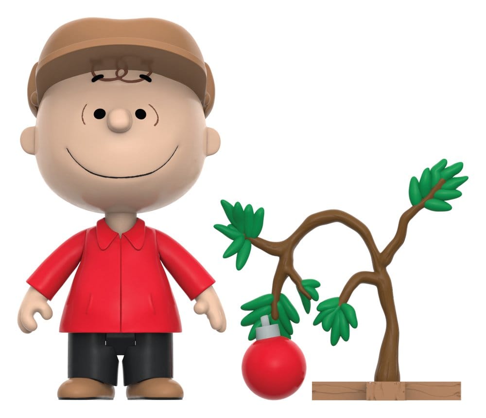 Peanuts ReAction figurine Charlie Brown and Sad Tree (Snow Globe Card Back)