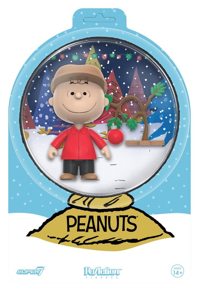 Peanuts ReAction figurine Charlie Brown and Sad Tree (Snow Globe Card Back)