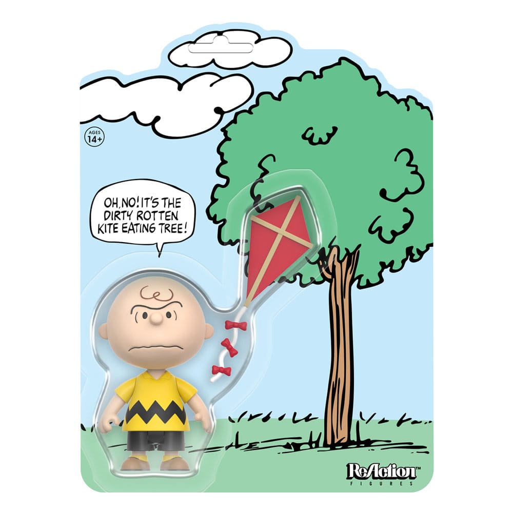 Peanuts figurine ReAction Charlie Brown and the Kite-Eating Tree (Comic Panel) 9 cm