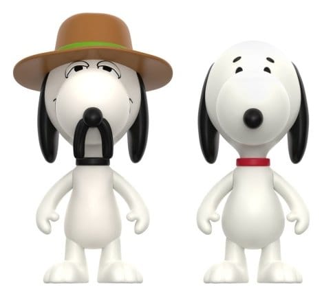 Peanuts ReAction pack 2 figurines Snoopy & Spike 10 cm