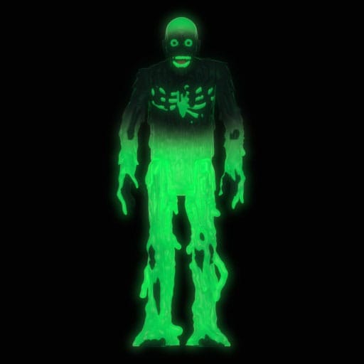 The Return of the Living Dead figurine ReAction Wave 04 Tarman (Monster Glow) 10 cm