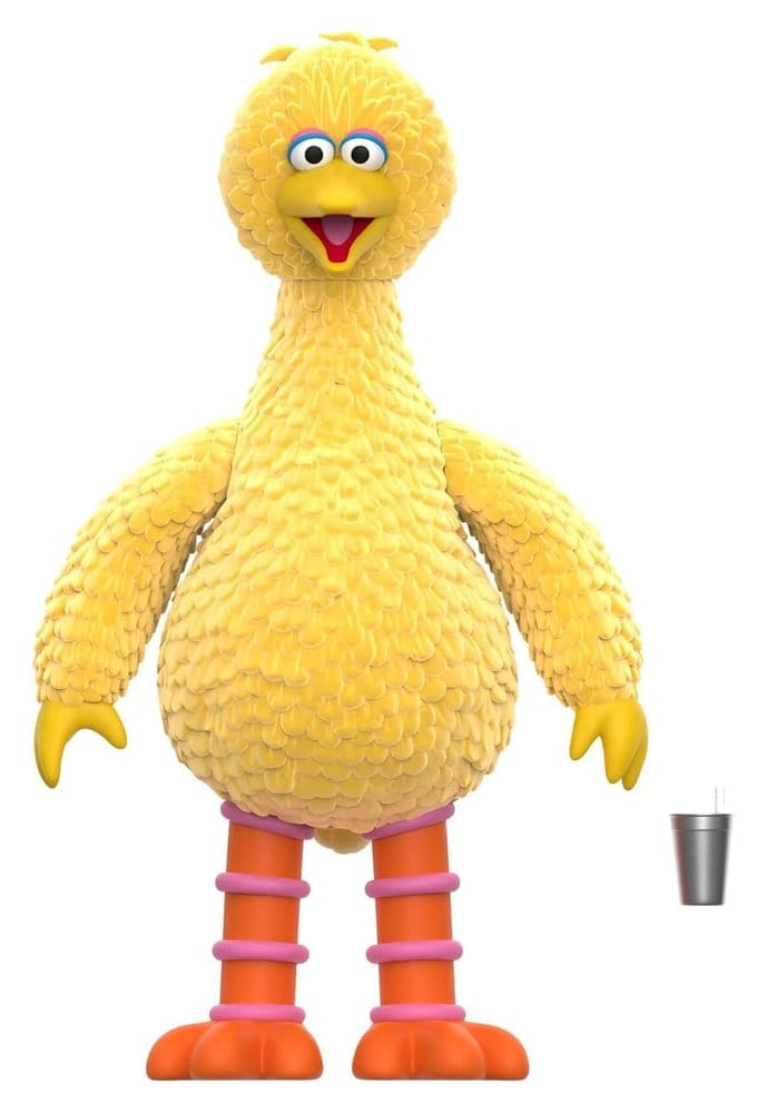 1, rue Sésame ReAction figurine Big Bird (Flocked)
