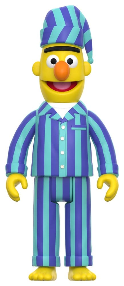 1, Rue Sésame figurine ReAction Wave 06 Bert (PJ) 10 cm
