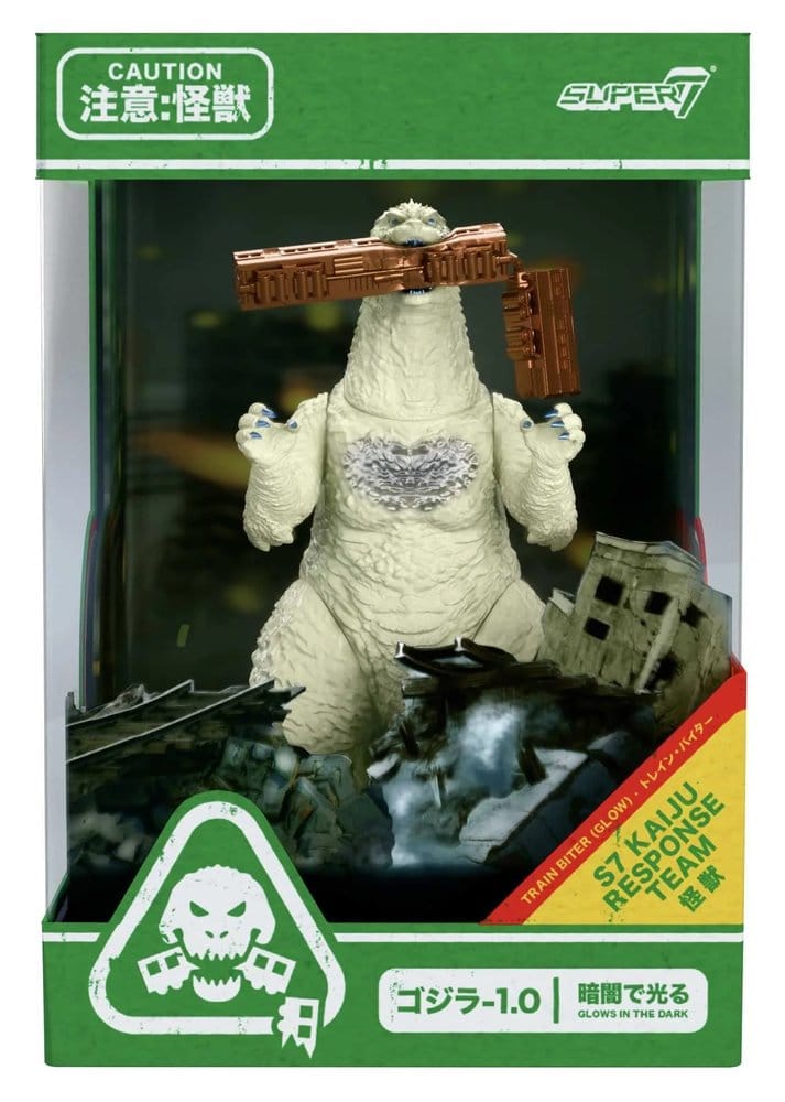 Godzilla Toho Figurine ReAction Minus One (Train Biter - Glow) 15 cm