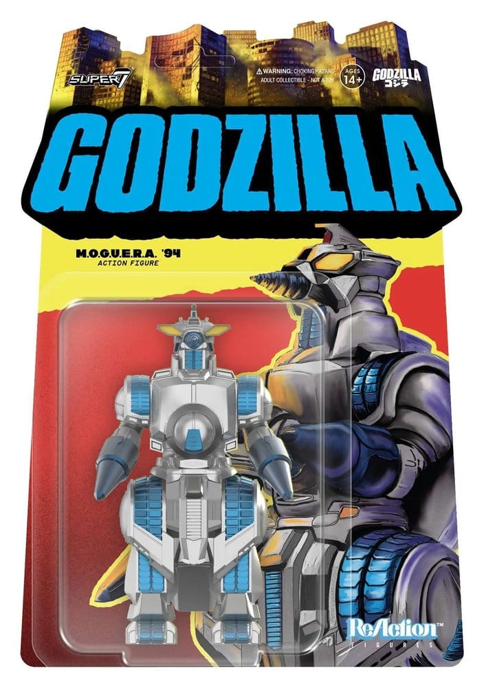 Godzilla Figurine ReAction Toho Wave 09 - M.O.G.U.E.R.A. 10 cm