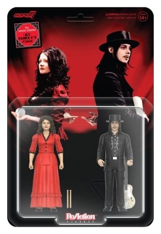 White Stripes ReAction pack 2 figurines Wave 01 The White Stripes (Get Behind Me Satan) 10 cm