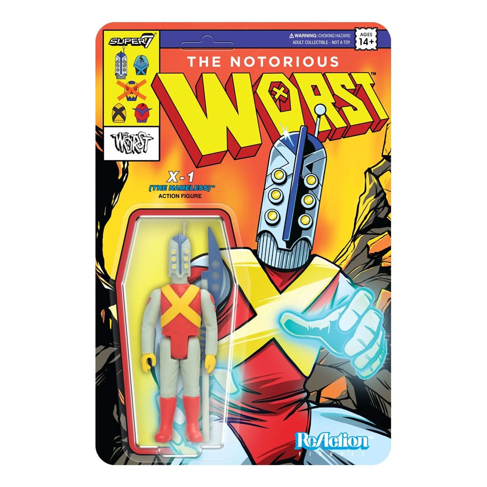 The Worst figurine ReAction Wave 05 Mutant Team X1 The Nameless 10 cm