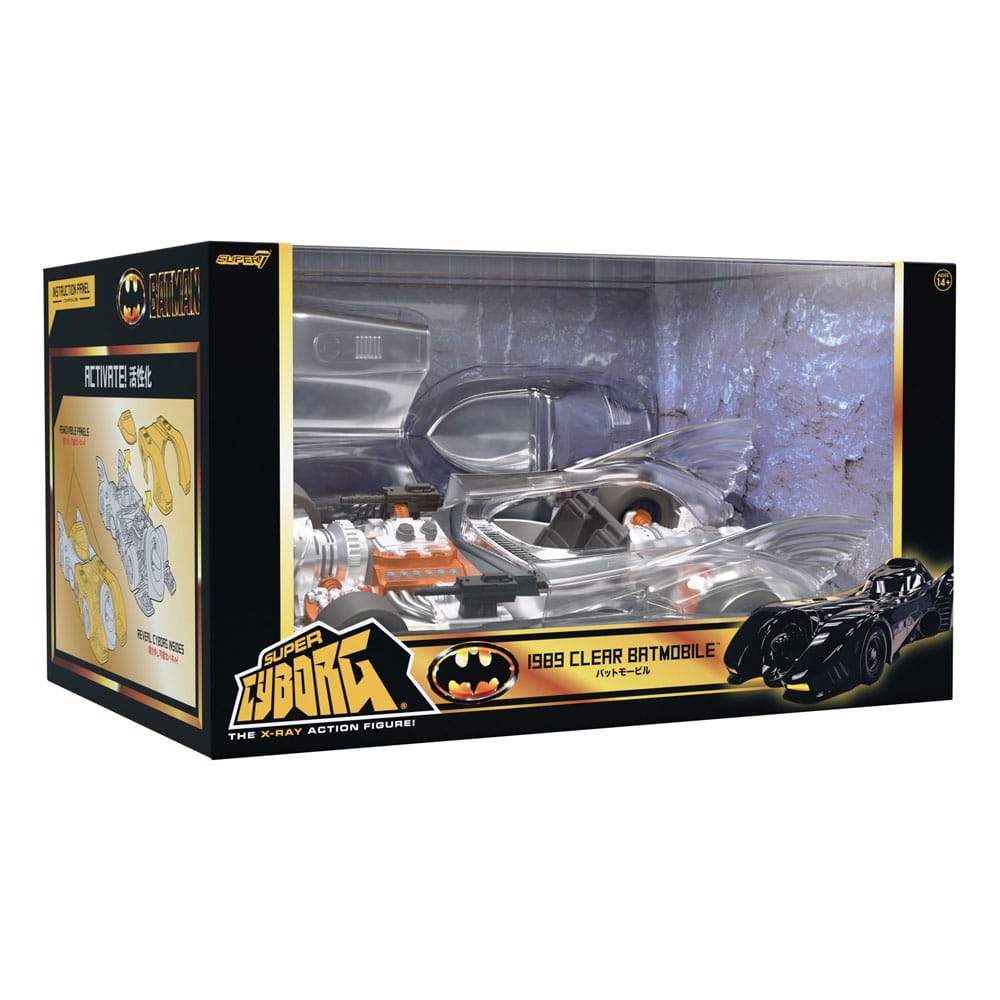 Batman 1989 véhicule Super Cyborg Batmobile 1989 (Clear) 35 cm