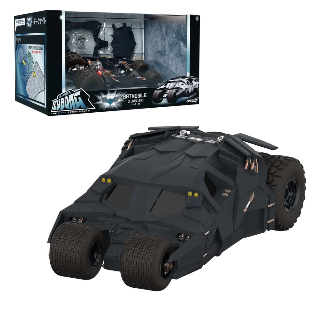 Batman 1989 véhicule Super Cyborg Batmobile Tumbler (Full Color) 33 cm