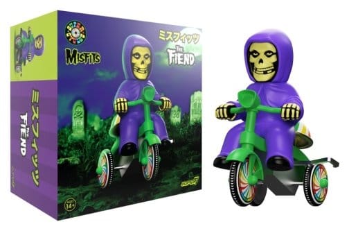 Misfits Super Cycles Véhicule Fiend (Purple w/ Green Trike)