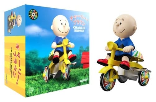 Peanuts Super Cycles Véhicule Charlie Brown (Blue w/ Yellow Trike)